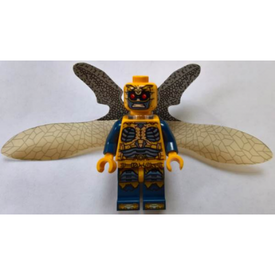 LEGO MINIFIG SUPER HEROE Parademon - Bright Light Orange, Extended Wings